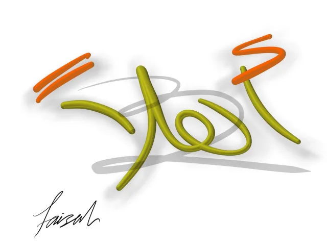 Untitled_Artwork — خطوط يدوية